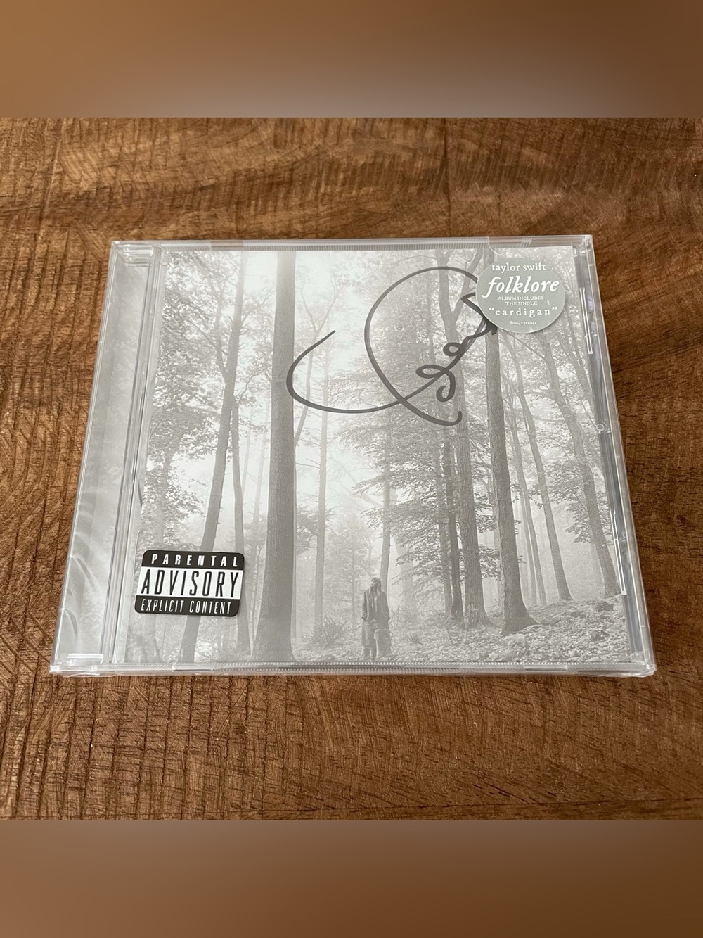Taylor Swift Signed Folklore CD